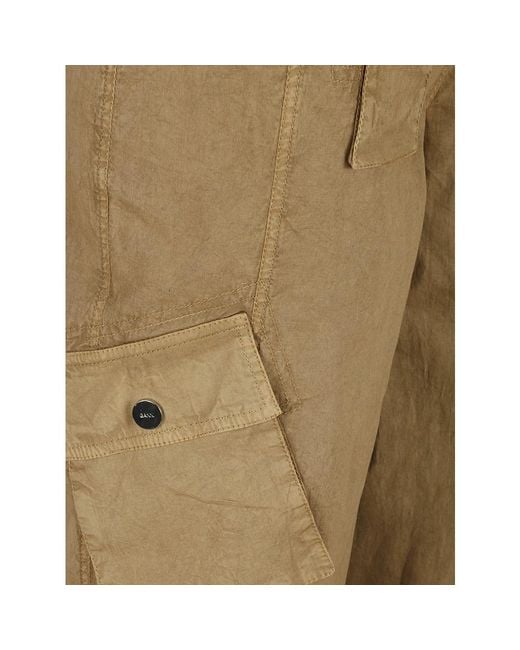 Ganni Green Slim-Fit Trousers