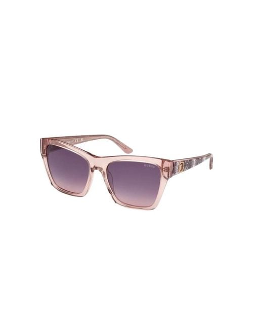Guess Purple Sunglasses