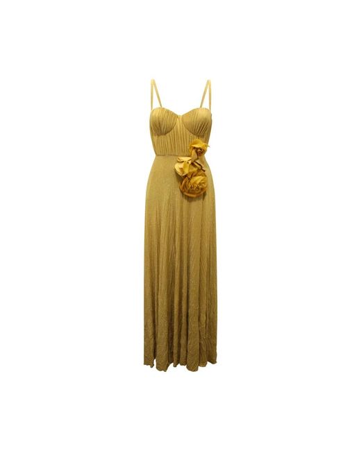 Elisabetta Franchi Metallic Gowns