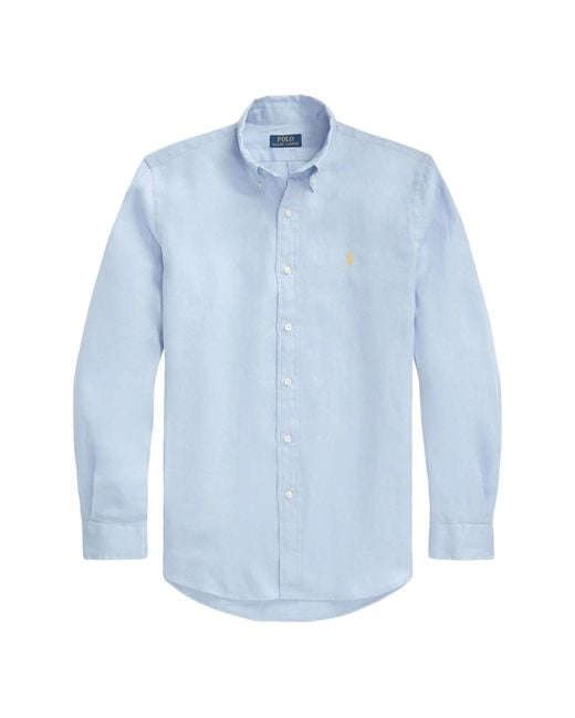 Polo Ralph Lauren Blue Casual Shirts for men
