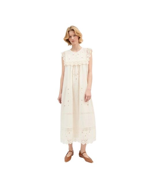 Maxi Dresses Skall Studio de color Natural