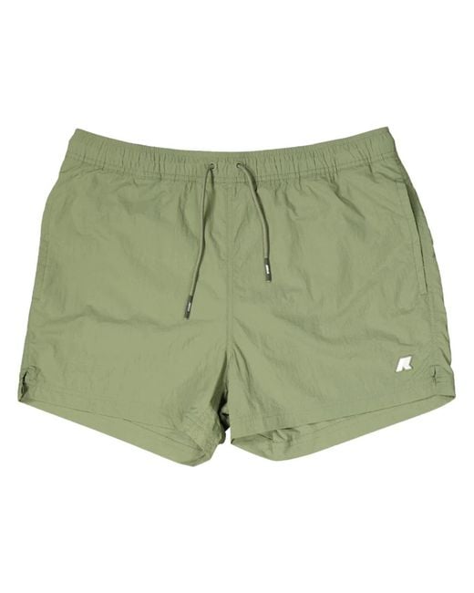 Beachwear di K-Way in Green da Uomo