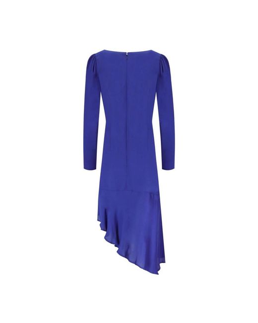 Elisabetta Franchi Blue Midi Dresses