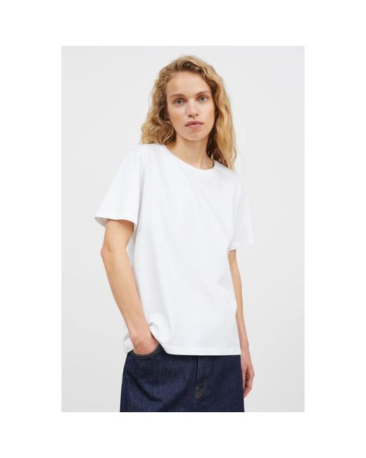 Skall Studio Loui Regular Tee in het White
