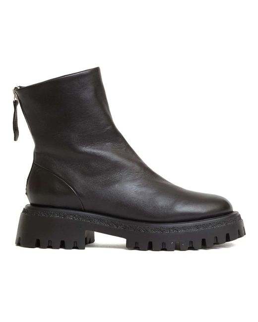 Halmanera Black Ankle Boots