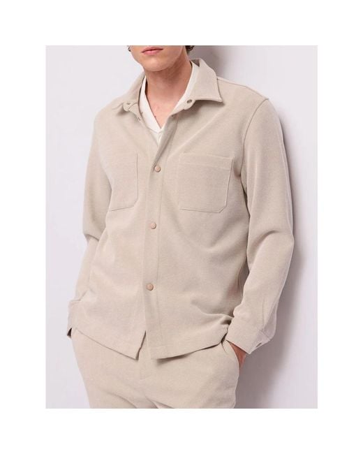 GAUDI Gray Light Jackets for men