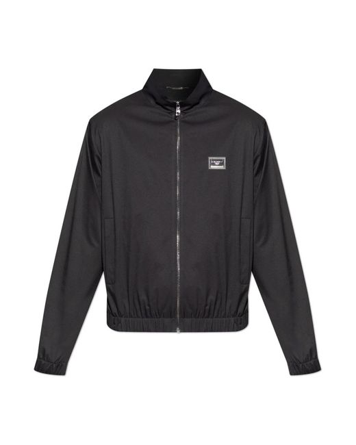 Dolce & Gabbana Logo Jacket in het Black voor heren