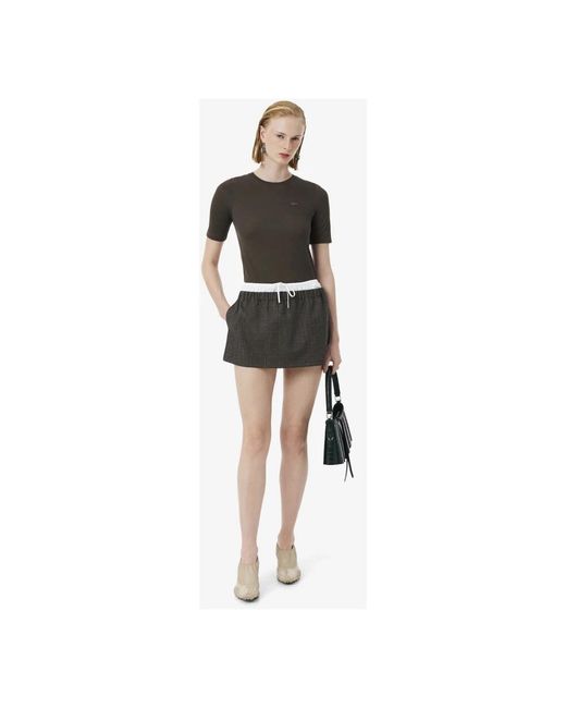 Lacoste Nakamura Skirt in het Gray