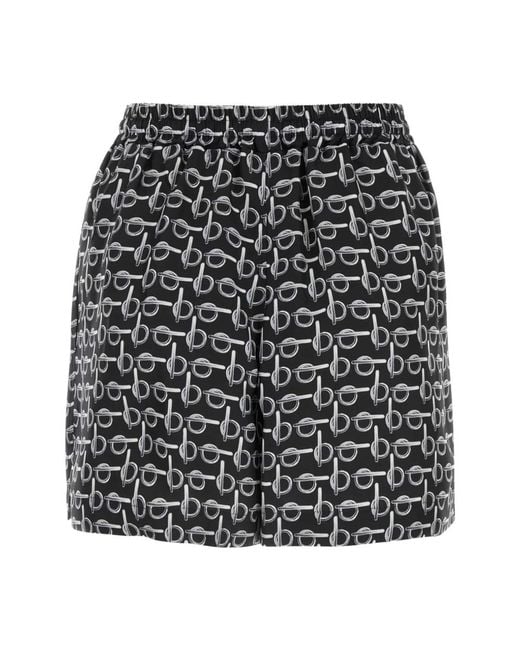 Burberry Black Casual Shorts