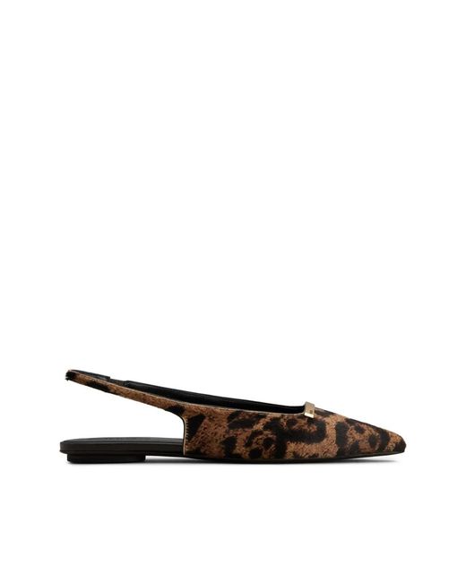 Tod's Brown Ballerinas