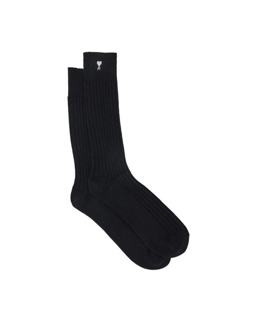 Socks di AMI in Black da Uomo
