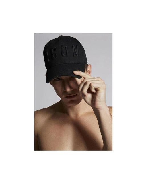 Caps DSquared² de hombre de color Black