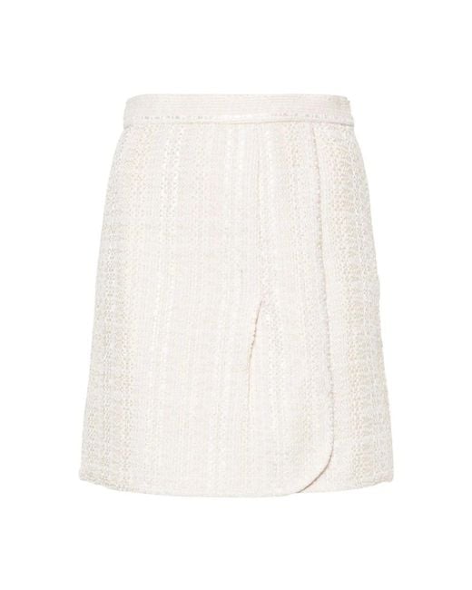 IRO White Short Skirts