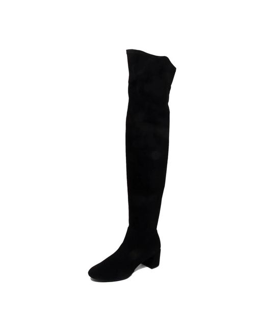 Unisa Black Over-The-Knee Boots