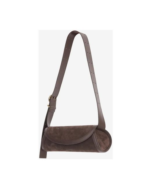 Jil Sander Brown Shoulder Bags