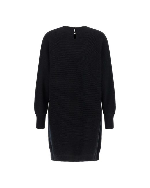 Brunello Cucinelli Blue Knitted Dresses