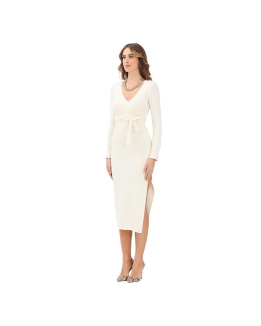 Akep White Midi Dresses
