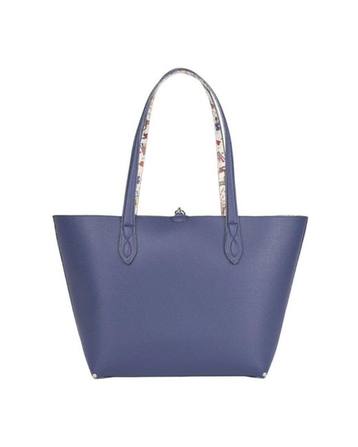 Guidi Blue Blau wendbare schultertasche magic circus