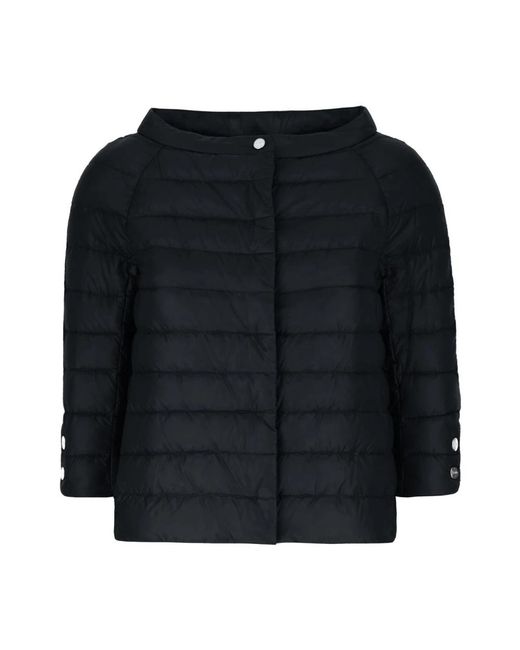 Herno Black Down Jackets