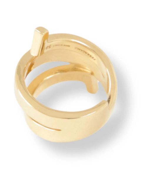 Ferragamo Metallic Rings