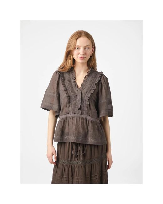 Neo Noir Black Blouses