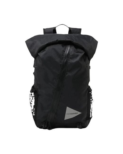 Backpacks di And Wander in Black da Uomo
