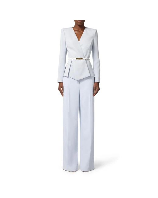 Elisabetta Franchi Blue Blazers