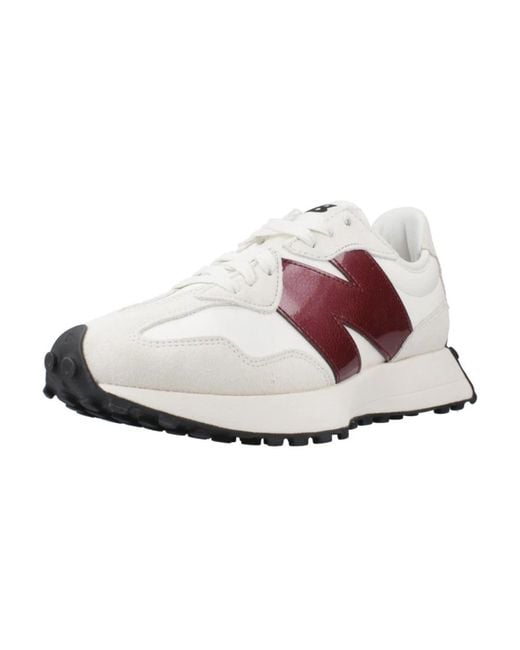 New Balance Stijlvolle Sneakers Voor Mannen En Vrouwen in het White