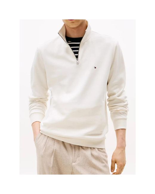 Tommy Hilfiger White Zip-Throughs for men