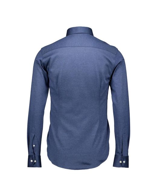 Eton of Sweden Blue Casual Shirts for men