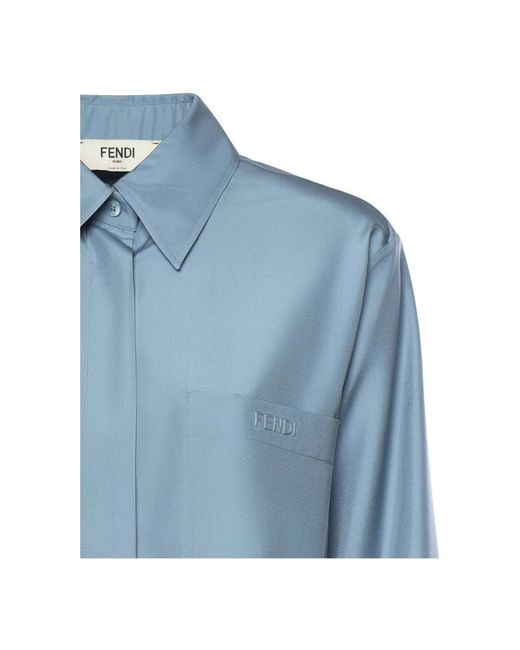 Fendi Blue Shirts