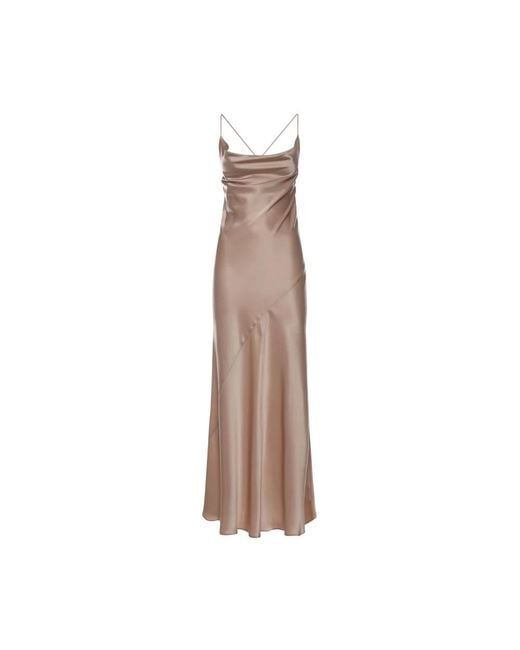 Pinko Brown Gowns