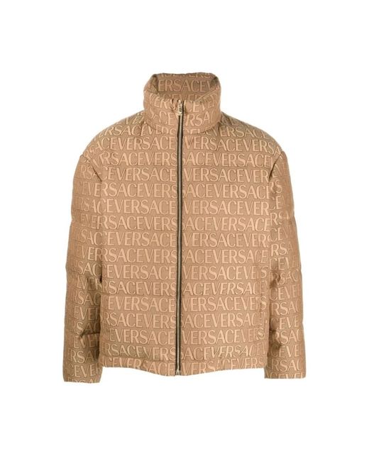 Versace Natural Down Jackets for men