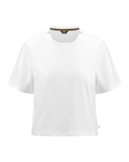 K-Way White T-Shirts