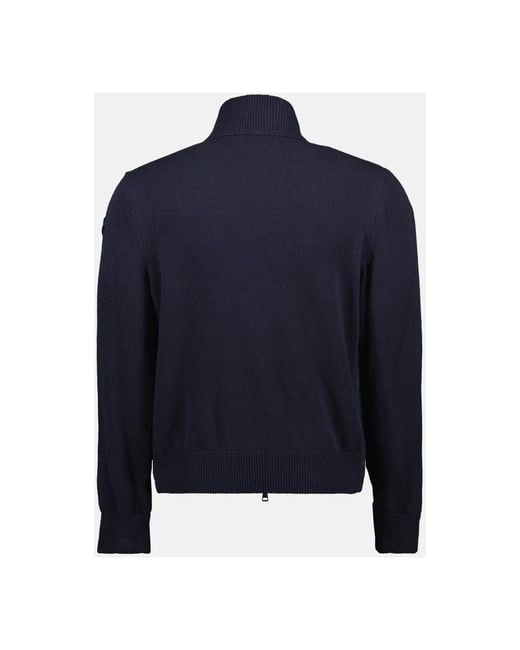 Moncler Blue Winter Jackets for men