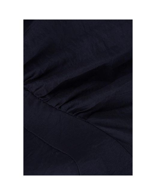 co'couture Blue Volume Midi Kleid