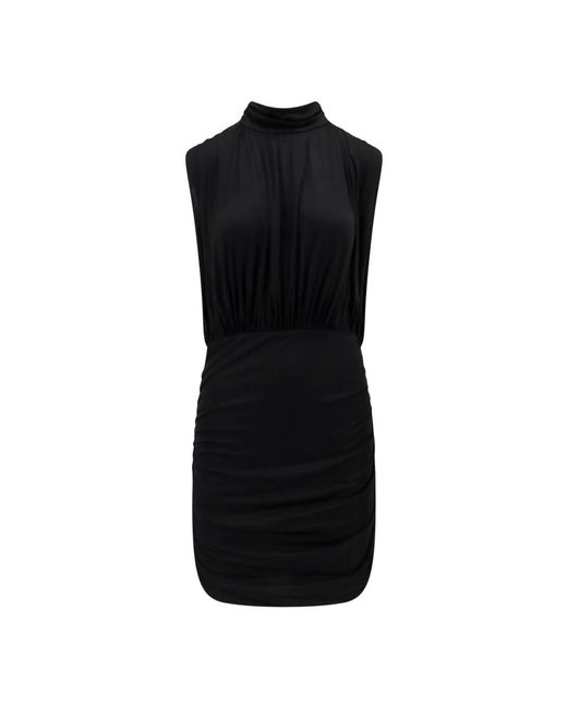 Semicouture Black Short Dresses