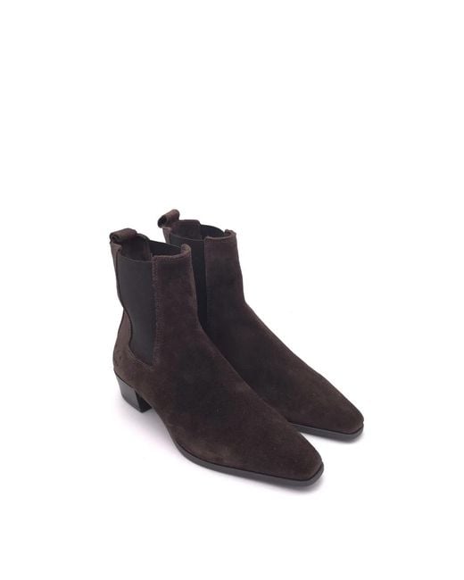 COPENHAGEN Gray Chelsea Boots