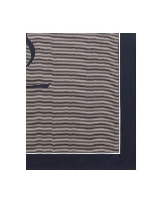 Saint Laurent Gray Winter Scarves