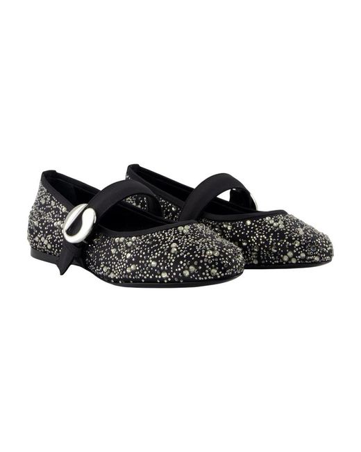 Coperni Black Ballerinas
