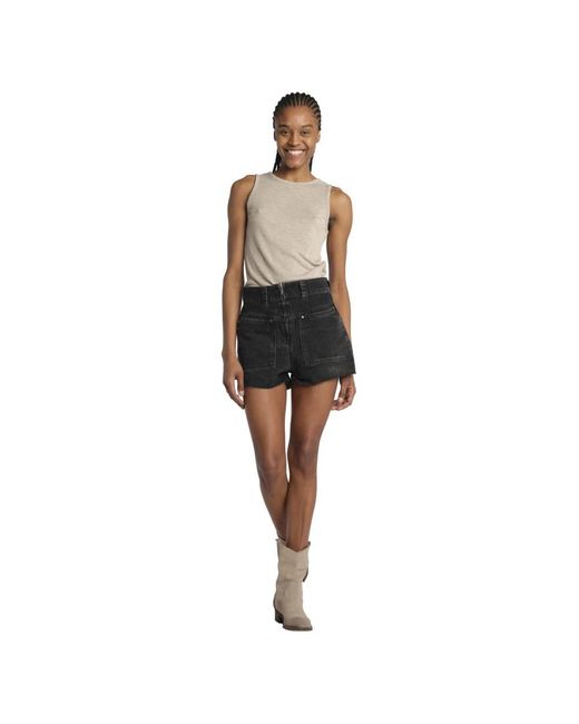 Denim Shorts Ba&sh en coloris Black