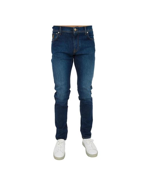 Corneliani Blue Slim-Fit Jeans for men