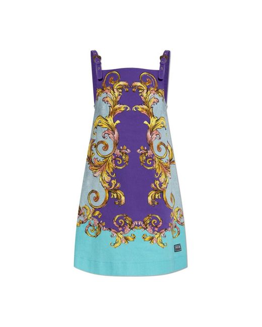 Short Dresses di Versace Jeans Couture in Blue