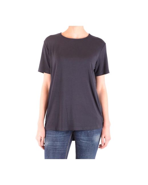Liviana Conti Blue Tshirt kurze Ärmeln.