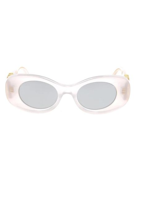 Loewe Accessoires ,Wit ,Stijlvolle Zonnebril Voor Zonnige Dagen in het White