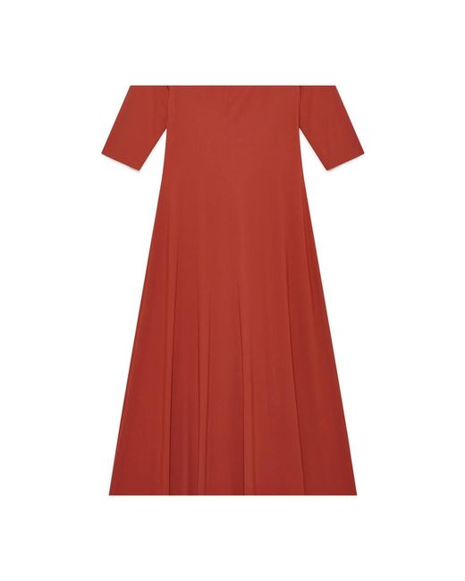 Maliparmi Maxi Dresses in het Red