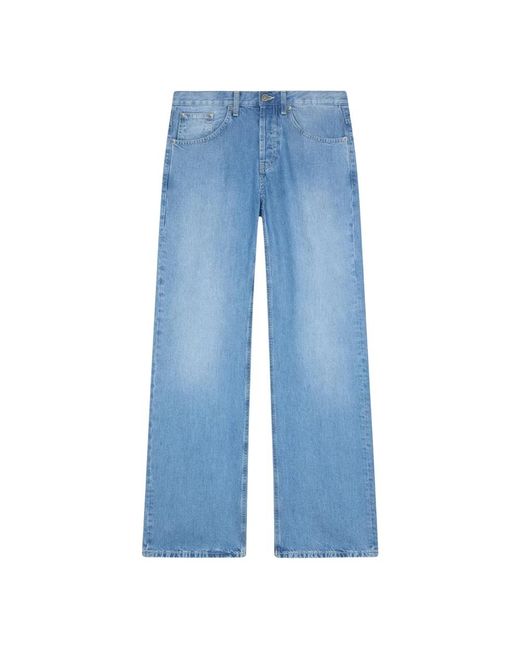 Dondup Blue Wide Jeans