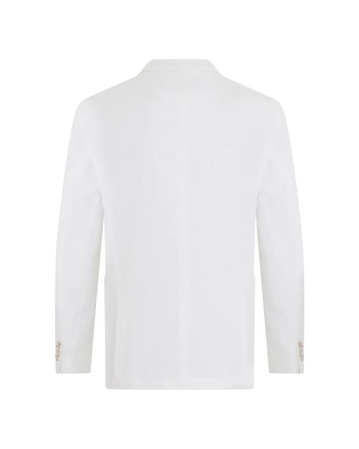 Boss White Blazers for men