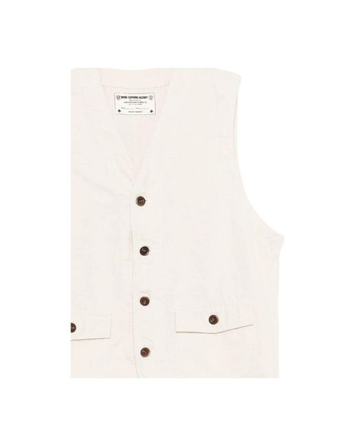 Vests chesapeake's de hombre de color White