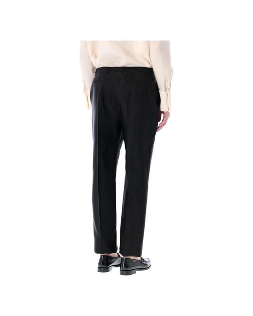 Saint Laurent Black Suit Trousers for men